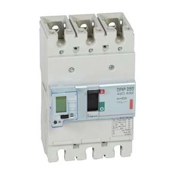 Disjoncteur électronique avec unité de mesure DPX³250 Icu 36kA 400V~ - 3P - 40A|Legrand-LEG420432