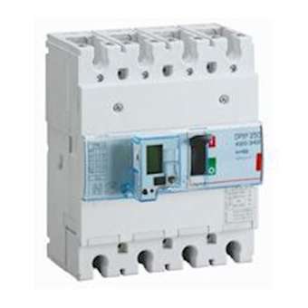Disjoncteur électronique DPX³250 pouvoir de coupure 36kA 400V~ - 4P - 40A|Legrand-LEG420342