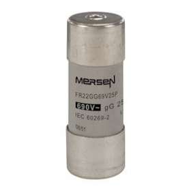 Fusible taille 22x58 - gG - 25A - 690V - Percuteur|Mersen ( ex ferraz shawmut )-FEZM201307