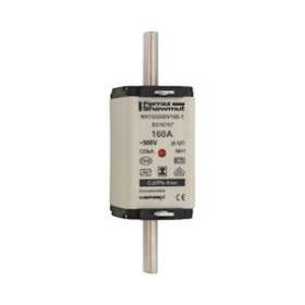 Fusible standard DIN taille NH1 - gG - 160A - 500V - Indicateur|Mersen ( ex ferraz shawmut )-FEZB216707