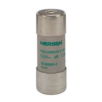 Fusible taille 22x58 - aM - 125A - 500V - Percuteur|Mersen ( ex ferraz shawmut )-FEZS201312