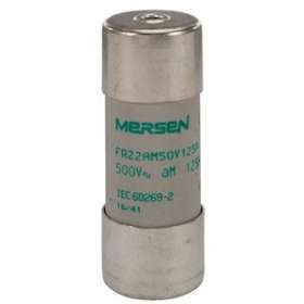 Fusible taille 22x58 - aM - 125A - 500V - Percuteur|Mersen ( ex ferraz shawmut )-FEZS201312