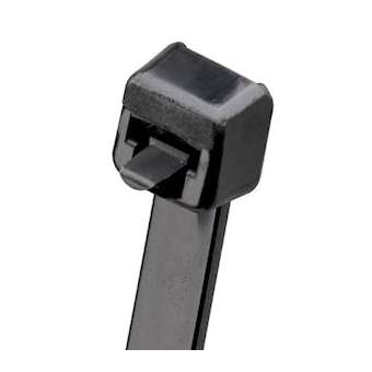 Collier réutilisable PRT,292X4,8mm,PA 6.6,Noir UV,Cdt:100 (Sachet)|Panduit Composants Industriels-PNUPRT3S-C0