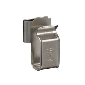 Metal Edge Clip, 1 to 2 PV Wires, 90',|Panduit Composants Industriels-PNUMEC100-90-2PV-C