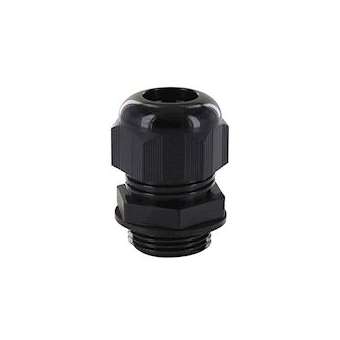 PE ventilateur noir RAL9005 Pg 9 (4-7mm)|Blm distribution-BLI155095