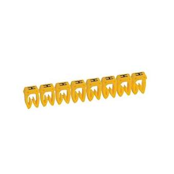 Repère CAB 3 filerie 0,15mm² à 0,5mm² et blocs de jonction + lettre majuscule H|Legrand-LEG038117