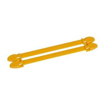 Porte-repères jaune Duplix 14 caractères|Legrand-LEG038464
