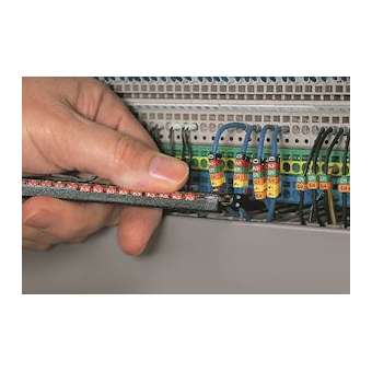Outil de pose pour bagues ouvertes de ø 0,8 à 5,3 mm, section de 0,15 à 6 mm²|HellermannTyton-HNE56100001
