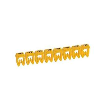 Repère CAB 3 pour filerie 4mm² à 6mm² avec lettre majuscule F|Legrand-LEG038365