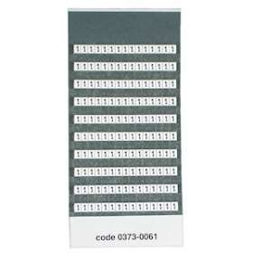 Carnet Pliograph+ 2,8 0-9 BLANC|Ses Sterling-STG37306101NUM