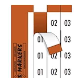 Carte SES-Markers E92B T10 BLANC|Ses Sterling-STG30100201T10