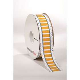 Manchons thermo à marquer, rétreint 2:1, D 6,4 mm, longueur 25 mm x2, jaune|HellermannTyton-HNE55360032