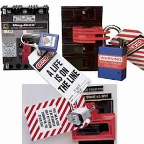 Universal Circuit Breaker Lockout Device|Panduit Composants Industriels-PNUPSL-CB-3PC
