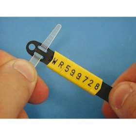 Repère manuel type FMS-04 vierge jaune|Cembre-CMB-32274