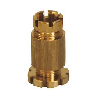 Presse-étoupe BV 1 + Ecrou - laiton naturel - bague néoprène - IP66|Eaton Capri-CAP500100