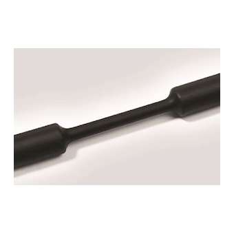 Gaine thermorétractable paroi fine TF31, noir, 9/3mm, rétreint 3/1, rouleau 30m|HellermannTyton-HNE33330900