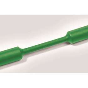 Gaine thermorétractable paroi fine TF31, vert, 9/3mm, rétreint 3/1, rouleau 30m|HellermannTyton-HNE33330905