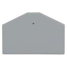 Plaque intermédiaire / Gris|Wago contact-WAG281-312