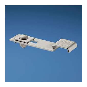 Unslotted Ladder Rung, Top Hat Bracket,|Panduit Composants Industriels-PNUUCTH1-VC