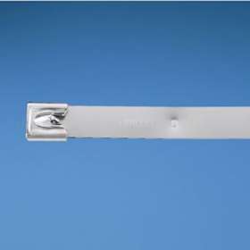 CollierMLT inox 304,594x12,7mm épaiss. 0,38mm,Resist. arrachement 3115N,Cdt:50|Panduit Composants Industriels-PNUMLT6EH15-LP