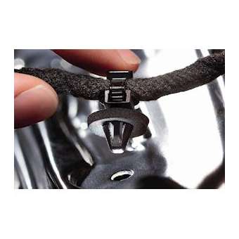 Lanière de fixation à pied ancre 200 x 4.6 mm en PA66HS noir - T50ROSSFT6.5|HellermannTyton-HNE15037799