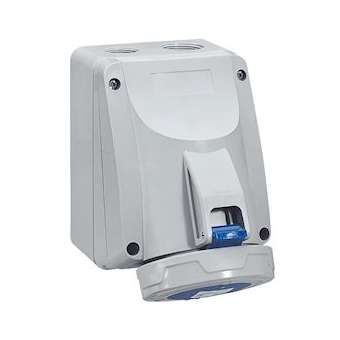 Socle saillie P17 3P+T 32A 200/250V~ IP67|Legrand-LEG555455