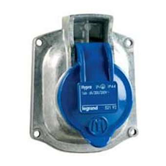 Prise transfert direct Hypra 16A remplacement Martin Lunel 16A 2P+T 200/250V~|Legrand-LEG052192