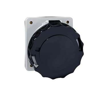 PratiKa - socle de prise industrielle - CEE 125A 4P 500V 7U - inclinée - IP67|Schneider Electric-SCH81297