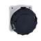 PratiKa - socle de prise industrielle - CEE 125A 4P 500V 7U - inclinée - IP67