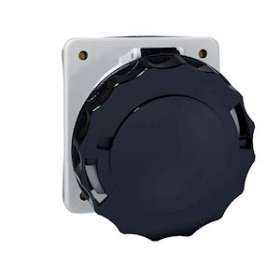 PratiKa - socle de prise industrielle - CEE 125A 4P 500V 7U - inclinée - IP67|Schneider Electric-SCH81297