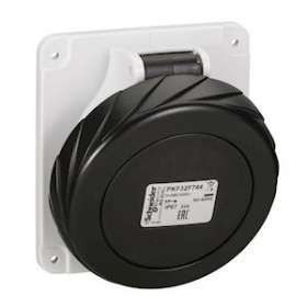 PratiKa - socle prise industrielle - 32A - IP67 - 500 - 4P - vis|Schneider Electric-SCHPKF32F744