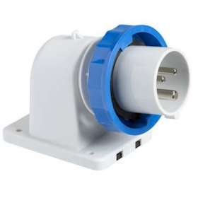 PratiKa - socle de connecteur industriel - 32 A - 3P+T - 200-250V CA - IP67|Schneider Electric-SCH83867