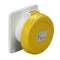 PratiKa - socle prise industrielle droite - 32A - IP67 - 110 - 3P - vis