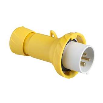 PratiKa - fiche mobile industrielle droite 16 A - 2P+T - 100-130 V CA - IP67|Schneider Electric-SCHPKE16M713