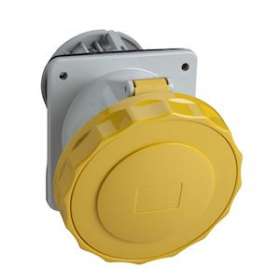 PratiKa - socle de prise inclinée -16A - 3P+T - 100-130 V CA- IP67 - à vis|Schneider Electric-SCHPKF16F714