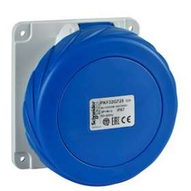 PratiKa - socle prise industrielle droite - 32A - IP67 - 220 - 5P - vis|Schneider Electric-SCHPKF32G725