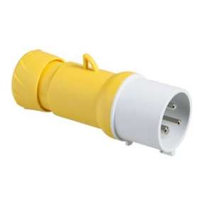 PratiKa - fiche mobile industrielle droite 32 A - 2P+T - 100..130 V CA - IP44|Schneider Electric-SCHPKE32M413