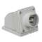 PratiKa - socle de connecteur industriel - 16 A - 3P - 40-50 V CA - IP44