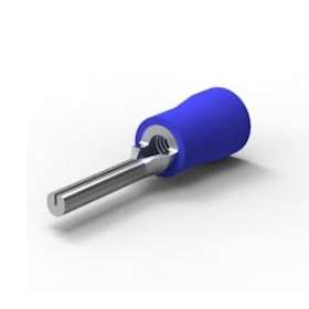 PIDGL 2,5-6-Cosse préisolée renforcée à embout rond 1,9x6mm-Bleu-1 à 2,6mm²|TE Connectivity ( Ex Tyco Simel )-TYS607510
