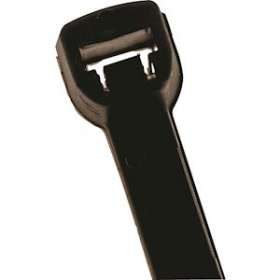 Collier de câblage PA 6.6 anti-UV 142 x 2.5 mm noir|Bizline-BIZ340003