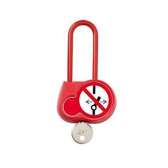 cadenas anse isolee 70mm d.6,2mm clé identique 111|Catu-CATAL-260-S-111-EX