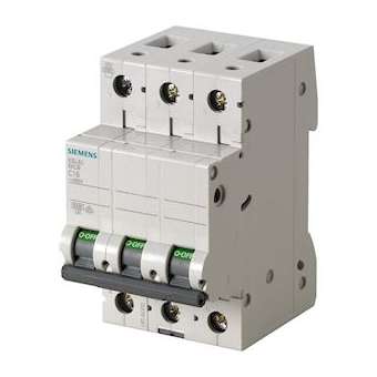 Disj.400V 6KA, 3 poles, C, 20A|Siemens Industries et Infrastructures-SIE5SL6320-7