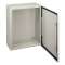 Spacial CRN - coffret acier avec platine - H800xL600xP300mm - châssis plein