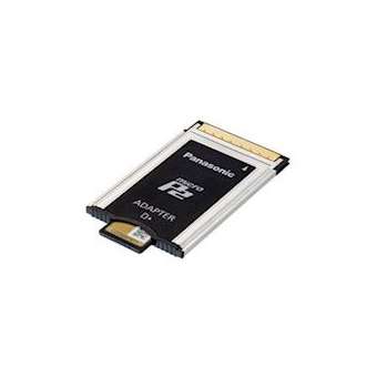 PANASONIC - Adaptateur microP2. Permet d',utiliser les cartes microP2 dans un port P2 classi|-IVVAJ-P2AD1G