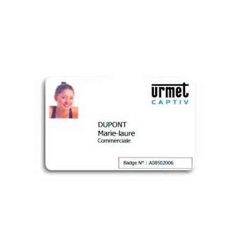 Badge Cb Prox Serie 60 Numeros|Urmet france-URMPB60N