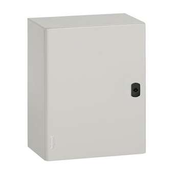 Coffret metal Atlantic version vertical 1 porte 700x500x250mm avec plaque|Legrand-LEG036930