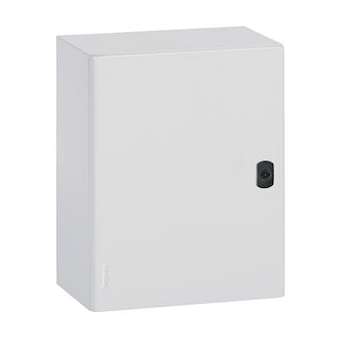 Coffret metal Atlantic version vertical 1 porte 600x500x200mm avec plaque|Legrand-LEG036920