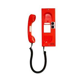 Platine encastrée HD Urgence 2 BT Rouge|Depaepe-DEPPJ702R