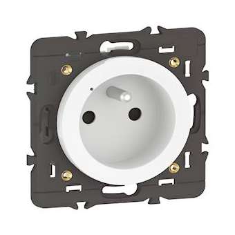 Prise connectée Céliane with Netatmo 16A sans plaque blanc|Legrand-LEG067725A