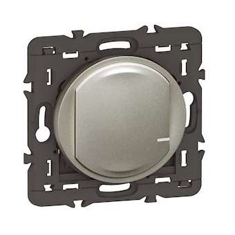 Commande sans fils pour éclairage/prise Céliane with Netatmo sans plaque titane|Legrand-LEG067773A
